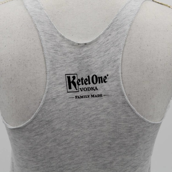 Ketel One Vodka Drink Marvelously Racerback Tank Top Rainbow Pride Gray Size XS - Picture 4 of 6